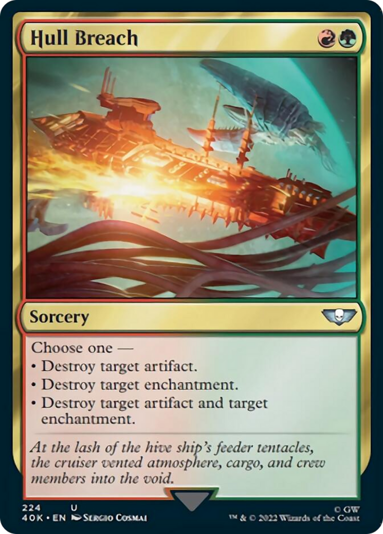 Hull Breach (Surge Foil) [Universes Beyond: Warhammer 40,000] | Local Legends