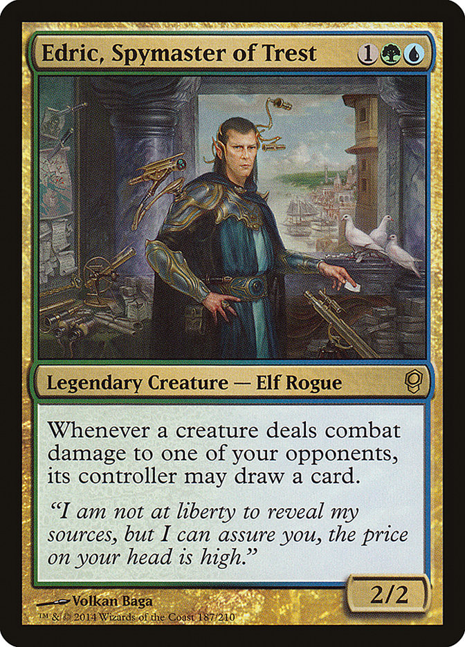 Edric, Spymaster of Trest [Conspiracy] | Golgari Games