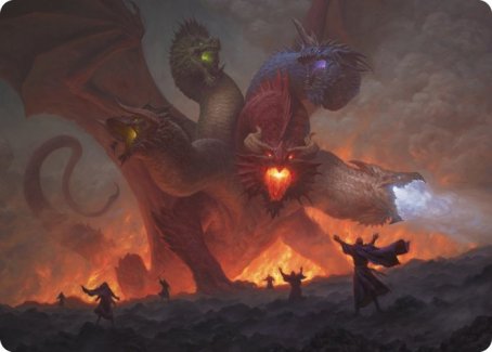 Tiamat Art Card [Dungeons & Dragons: Adventures in the Forgotten Realms Art Series] | Local Legends