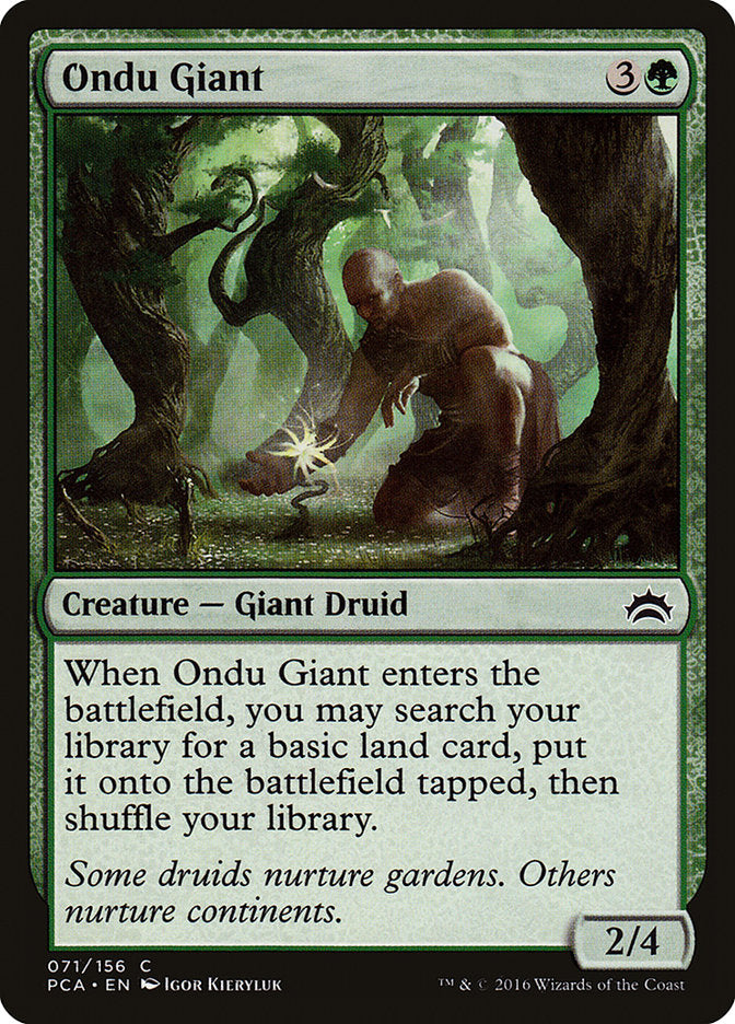 Ondu Giant [Planechase Anthology] | Local Legends