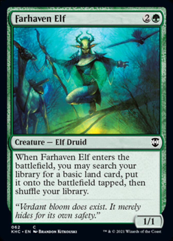 Farhaven Elf [Kaldheim Commander] | Local Legends