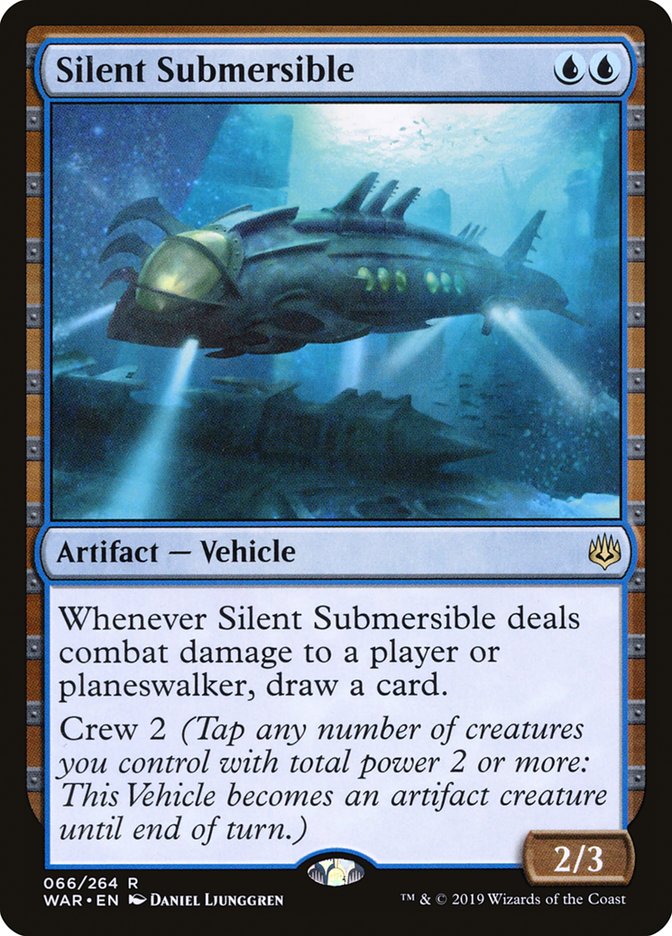 Silent Submersible [War of the Spark] | Golgari Games