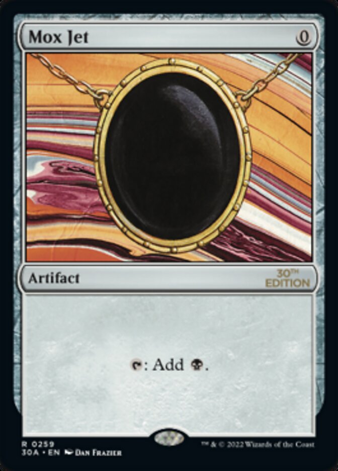 Mox Jet [30th Anniversary Edition] | Local Legends