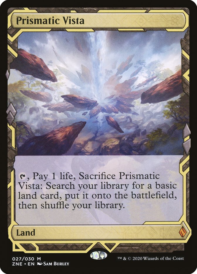 Prismatic Vista (Expeditions) [Zendikar Rising Expeditions] | Golgari Games