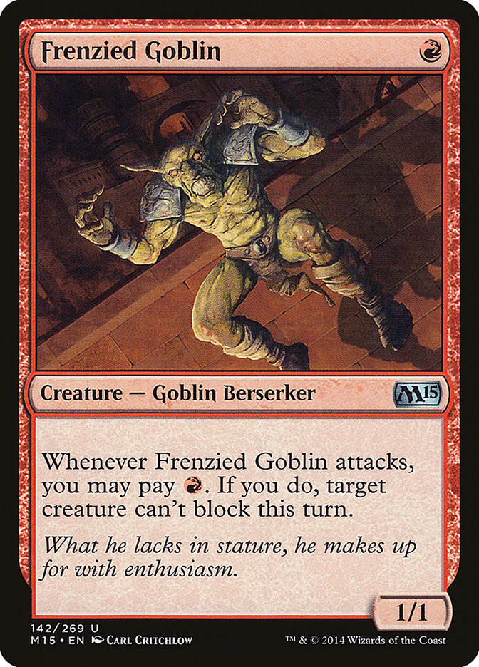 Frenzied Goblin [Magic 2015] | Local Legends