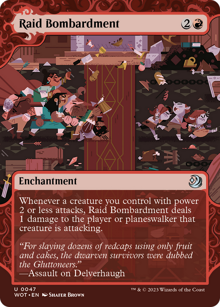 Raid Bombardment [Wilds of Eldraine: Enchanting Tales] | Golgari Games