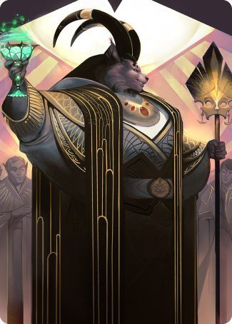 Jetmir, Nexus of Revels 2 Art Card [Streets of New Capenna Art Series] | Golgari Games