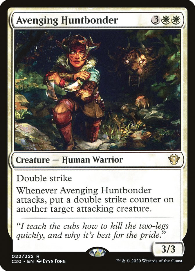 Avenging Huntbonder [Commander 2020] | Golgari Games