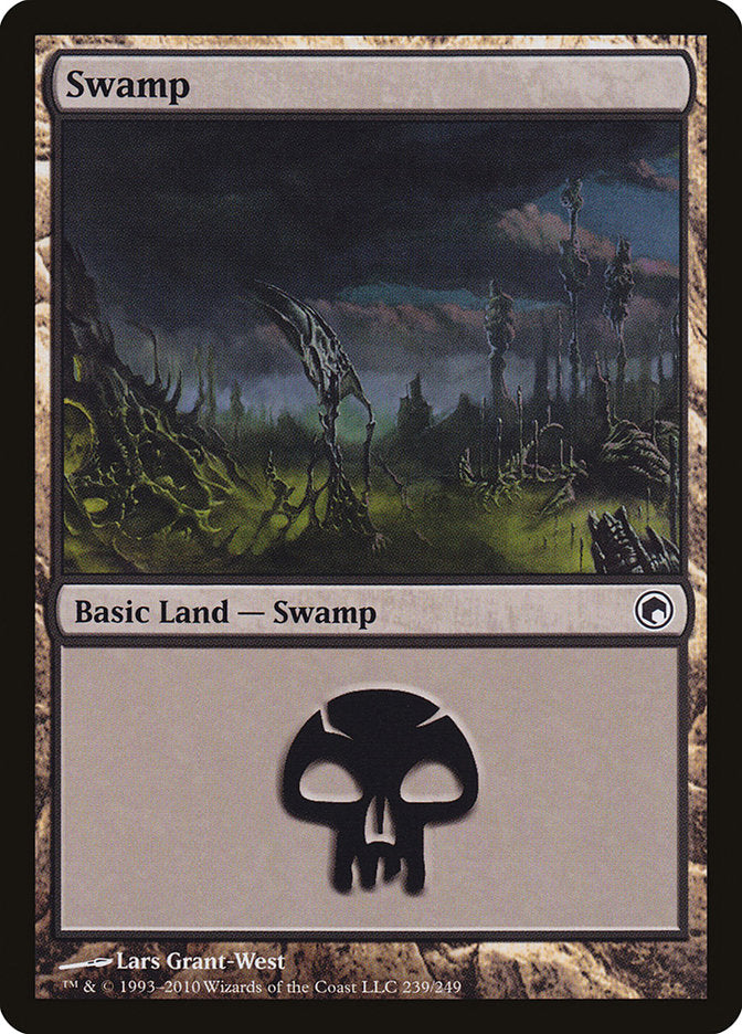 Swamp (239) [Scars of Mirrodin] | Local Legends