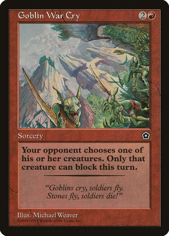 Goblin War Cry [Portal Second Age] | Local Legends