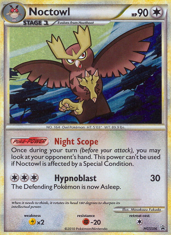 Noctowl (HGSS06) [HeartGold & SoulSilver: Black Star Promos] | Golgari Games