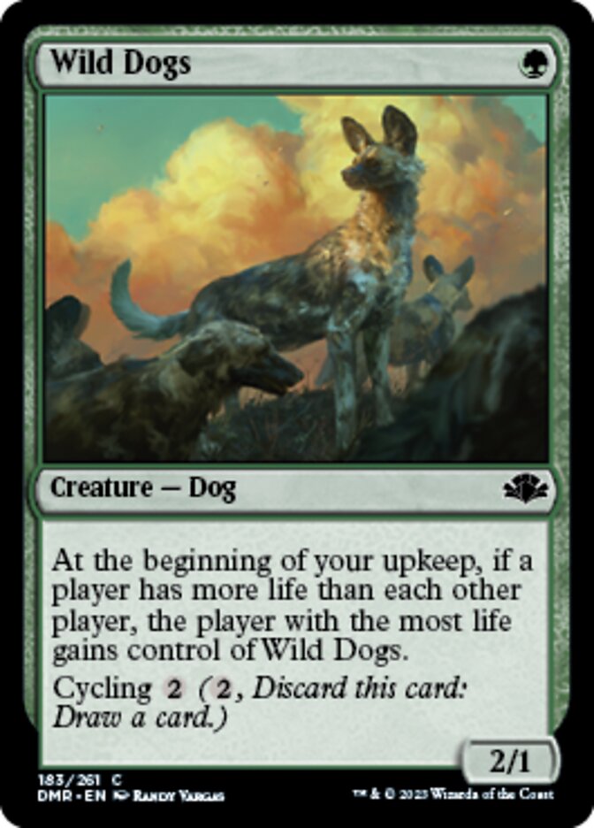 Wild Dogs [Dominaria Remastered] | Golgari Games