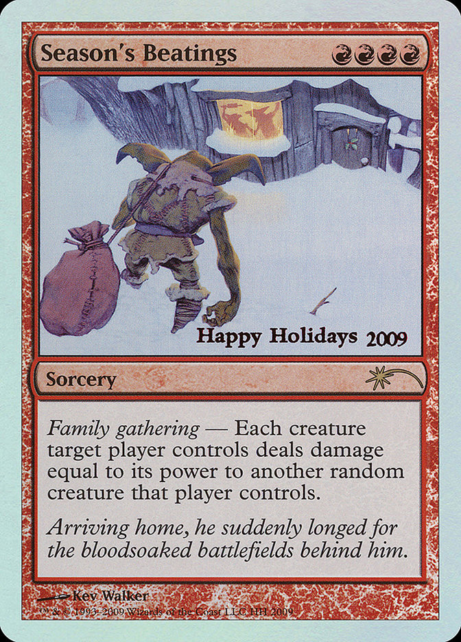 Season's Beatings [Happy Holidays] | Golgari Games