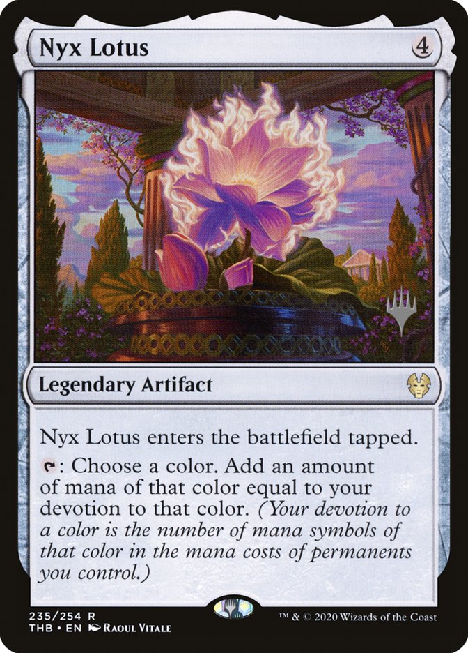 Nyx Lotus (Promo Pack) [Theros Beyond Death Promos] | Local Legends