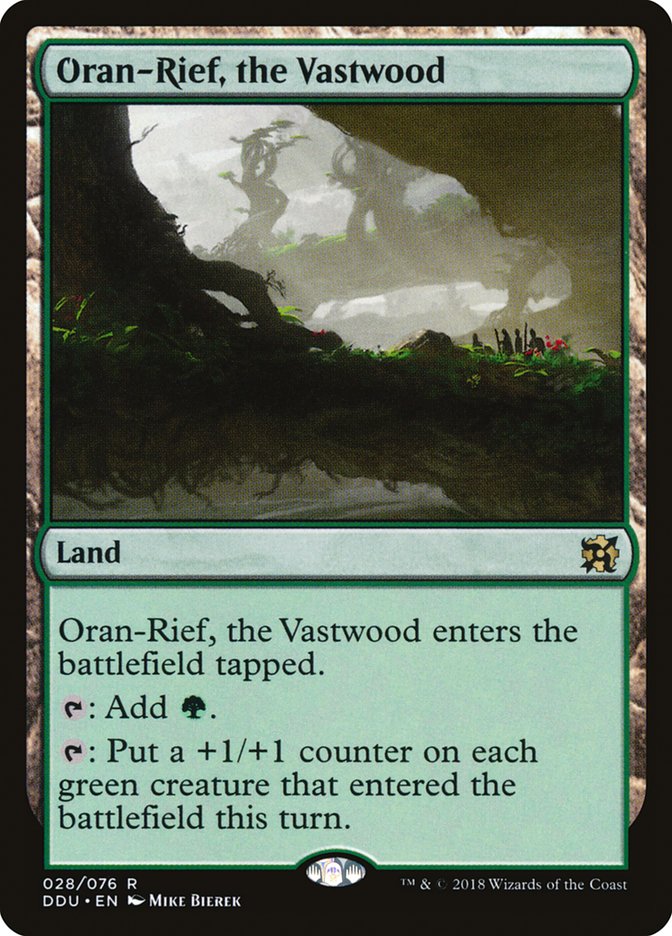 Oran-Rief, the Vastwood [Duel Decks: Elves vs. Inventors] | Golgari Games