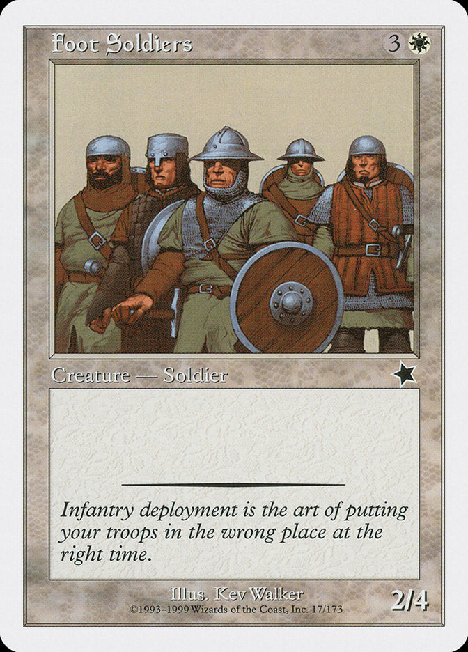 Foot Soldiers [Starter 1999] | Local Legends