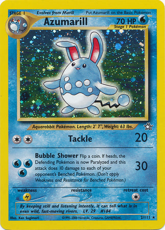 Azumarill (2/111) [Neo Genesis Unlimited] | Golgari Games