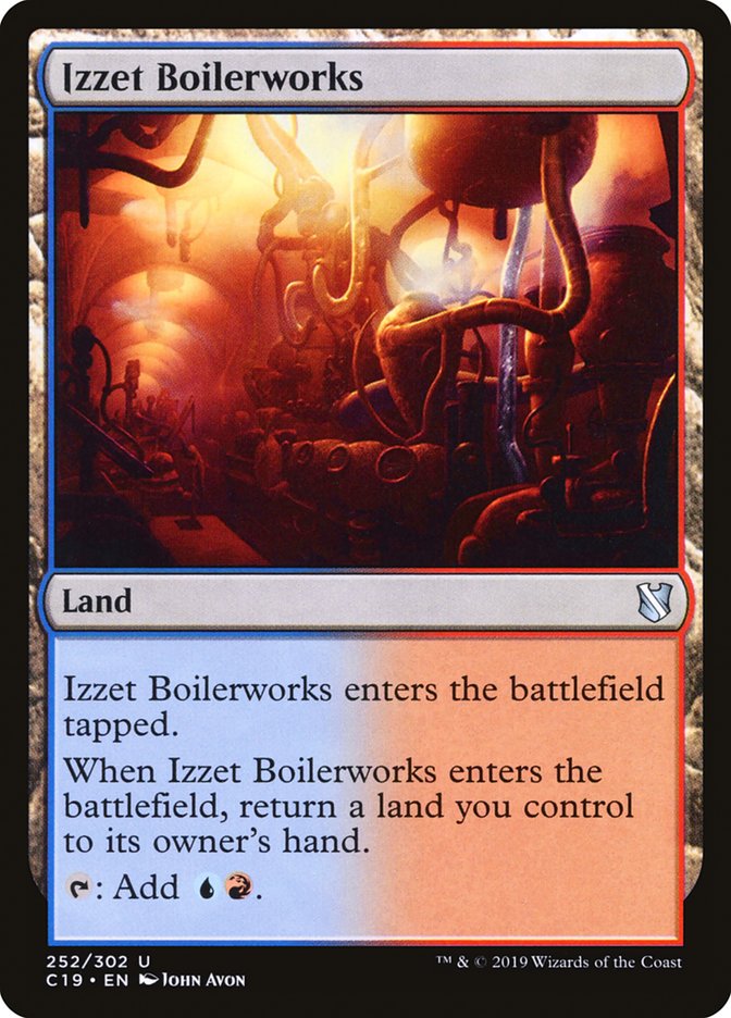 Izzet Boilerworks [Commander 2019] | Golgari Games