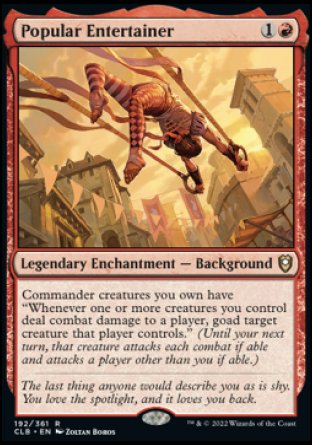 Popular Entertainer [Commander Legends: Battle for Baldur's Gate] | Local Legends