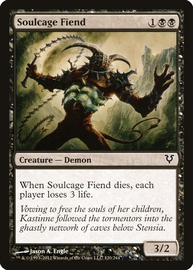 Soulcage Fiend [Avacyn Restored] | Golgari Games