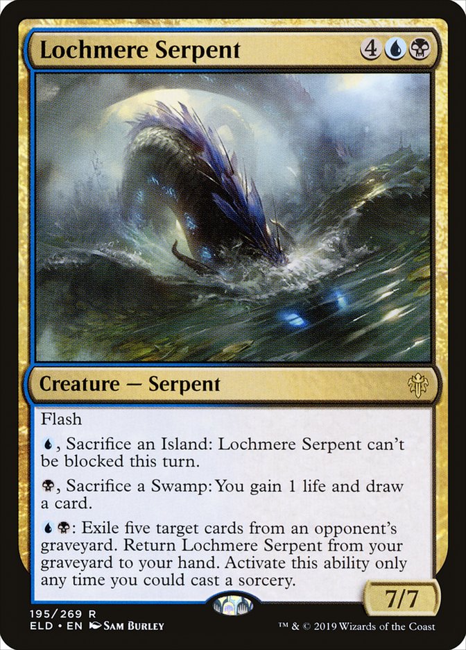 Lochmere Serpent [Throne of Eldraine] | Golgari Games