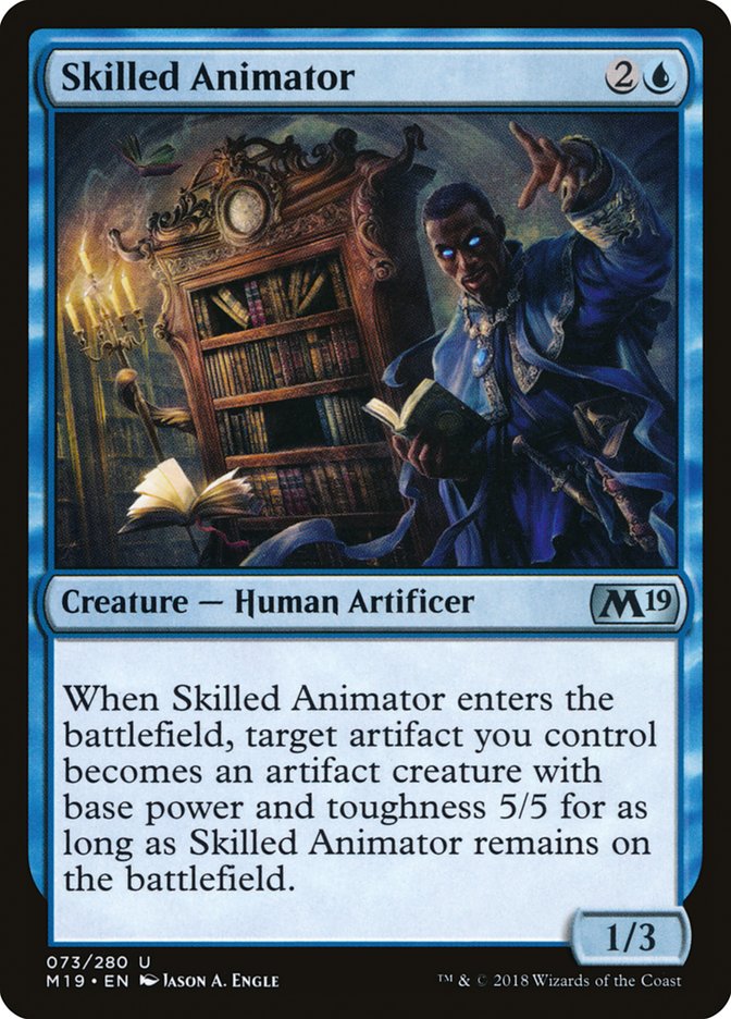 Skilled Animator [Core Set 2019] | Local Legends