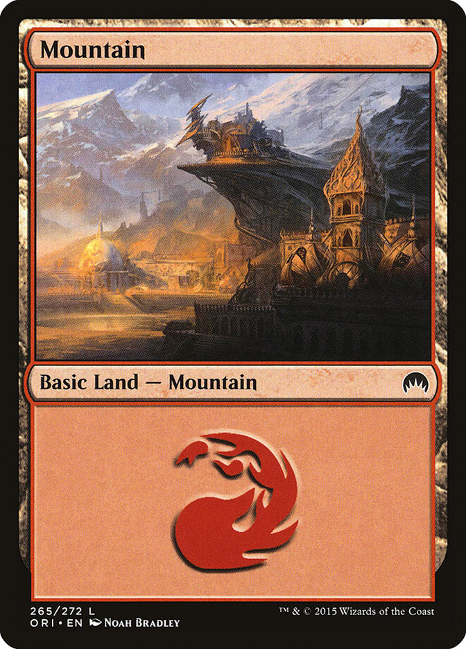 Mountain (265) [Magic Origins] | Golgari Games