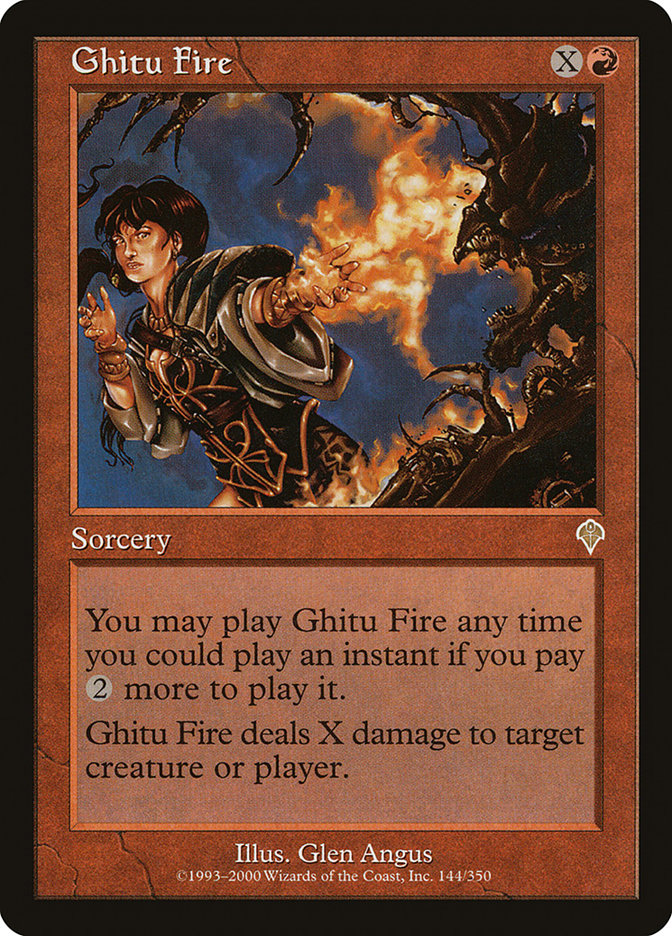 Ghitu Fire [Invasion] | Local Legends