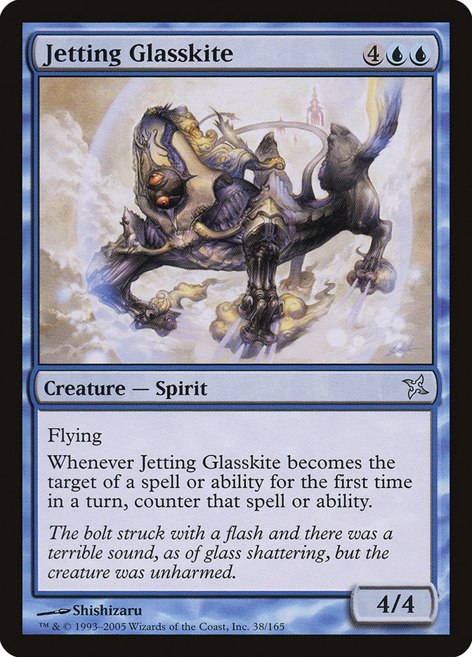 Jetting Glasskite [Betrayers of Kamigawa] | Golgari Games