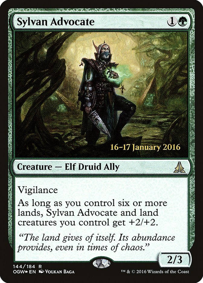 Sylvan Advocate [Oath of the Gatewatch Prerelease Promos] | Local Legends