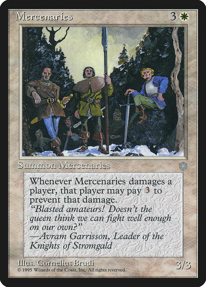 Mercenaries [Ice Age] | Golgari Games