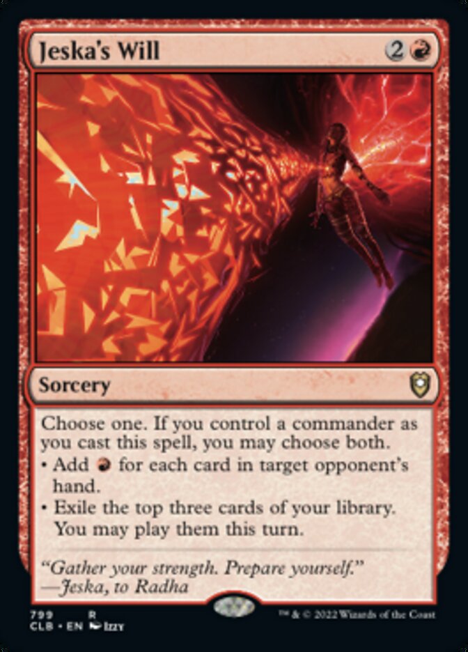 Jeska's Will [Commander Legends: Battle for Baldur's Gate] | Local Legends