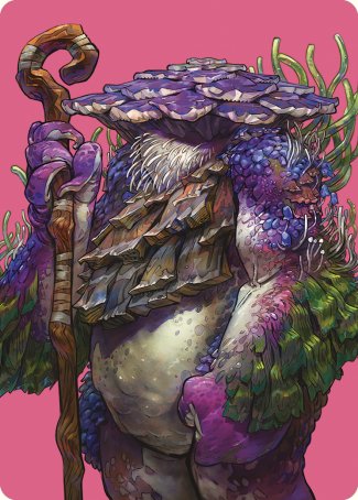 Slimefoot, the Stowaway Art Card [Commander Masters Art Series] | Local Legends