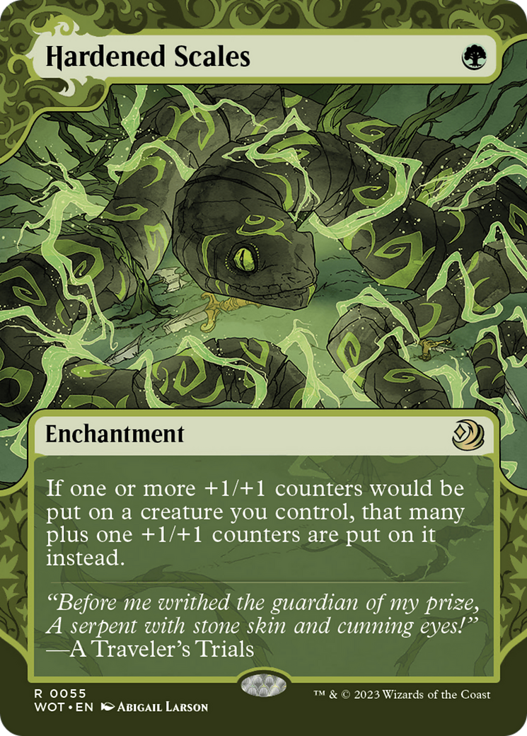 Hardened Scales [Wilds of Eldraine: Enchanting Tales] | Golgari Games