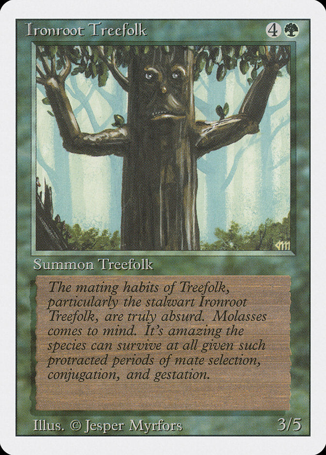 Ironroot Treefolk [Revised Edition] | Golgari Games