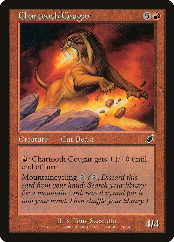 Chartooth Cougar [Scourge] | Local Legends