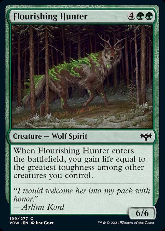 Flourishing Hunter [Innistrad: Crimson Vow] | Golgari Games