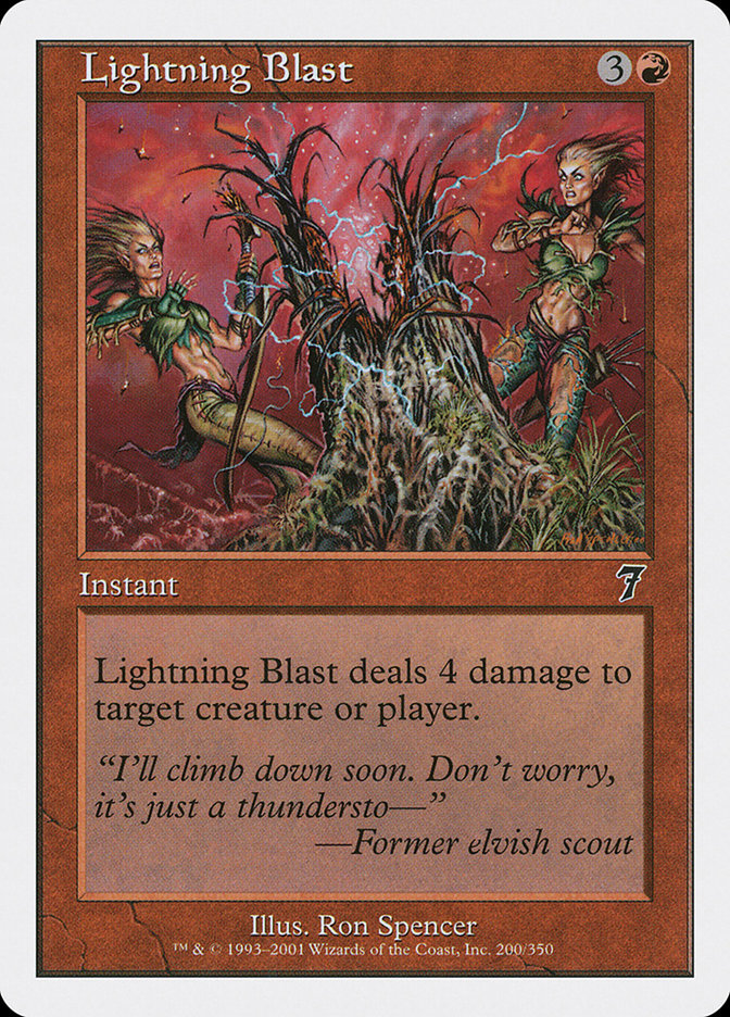 Lightning Blast [Seventh Edition] | Local Legends