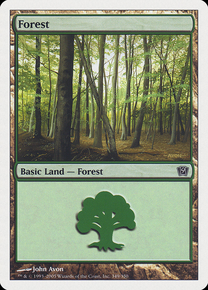 Forest (349) [Ninth Edition] | Local Legends