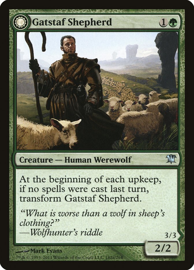 Gatstaf Shepherd // Gatstaf Howler [Innistrad] | Golgari Games