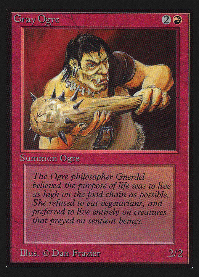 Gray Ogre [International Collectors' Edition] | Local Legends