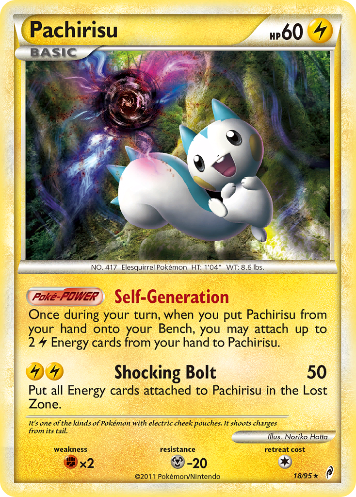 Pachirisu (18/95) [HeartGold & SoulSilver: Call of Legends] | Golgari Games