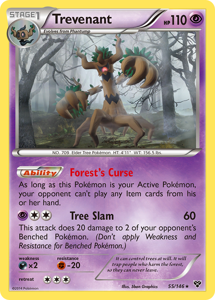 Trevenant (55/146) [XY: Base Set] | Golgari Games