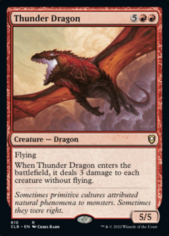 Thunder Dragon [Commander Legends: Battle for Baldur's Gate] | Local Legends