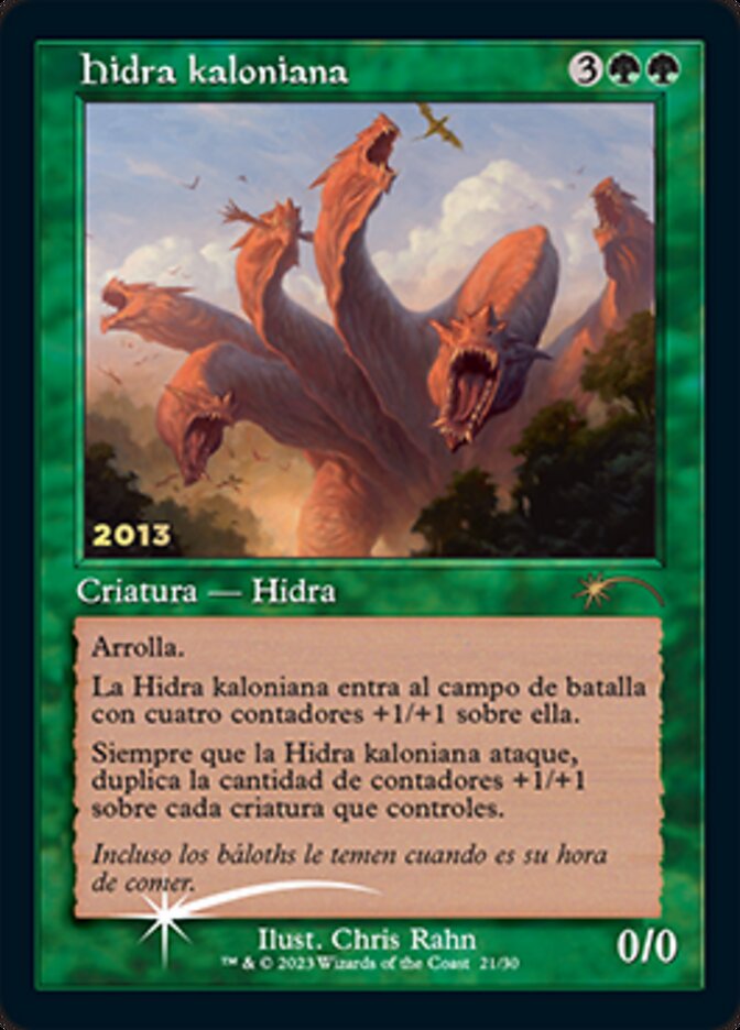 Hidra Kaloniana (Kalonian Hydra) [30th Anniversary Promos] | Golgari Games