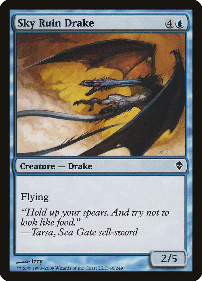 Sky Ruin Drake [Zendikar] | Local Legends