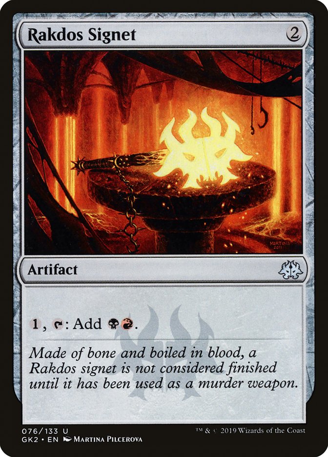 Rakdos Signet [Ravnica Allegiance Guild Kit] | Local Legends