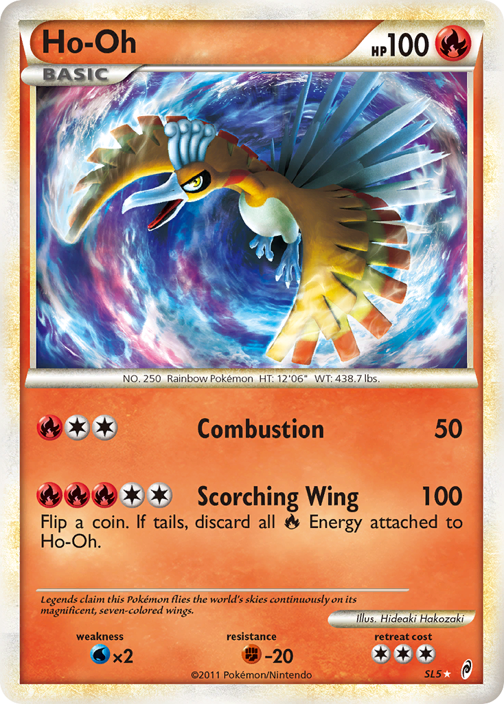 Ho-Oh (SL5) [HeartGold & SoulSilver: Call of Legends] | Golgari Games