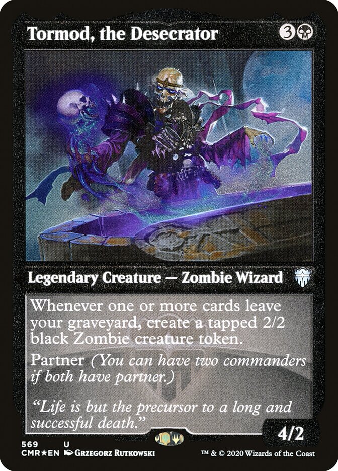 Tormod, the Desecrator (Etched) [Commander Legends] | Local Legends