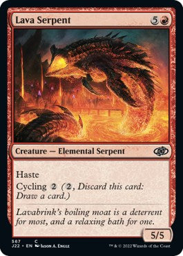 Lava Serpent [Jumpstart 2022] | Golgari Games